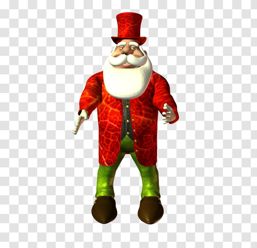 Christmas Ornament Character Costume Fiction - Claus Transparent PNG