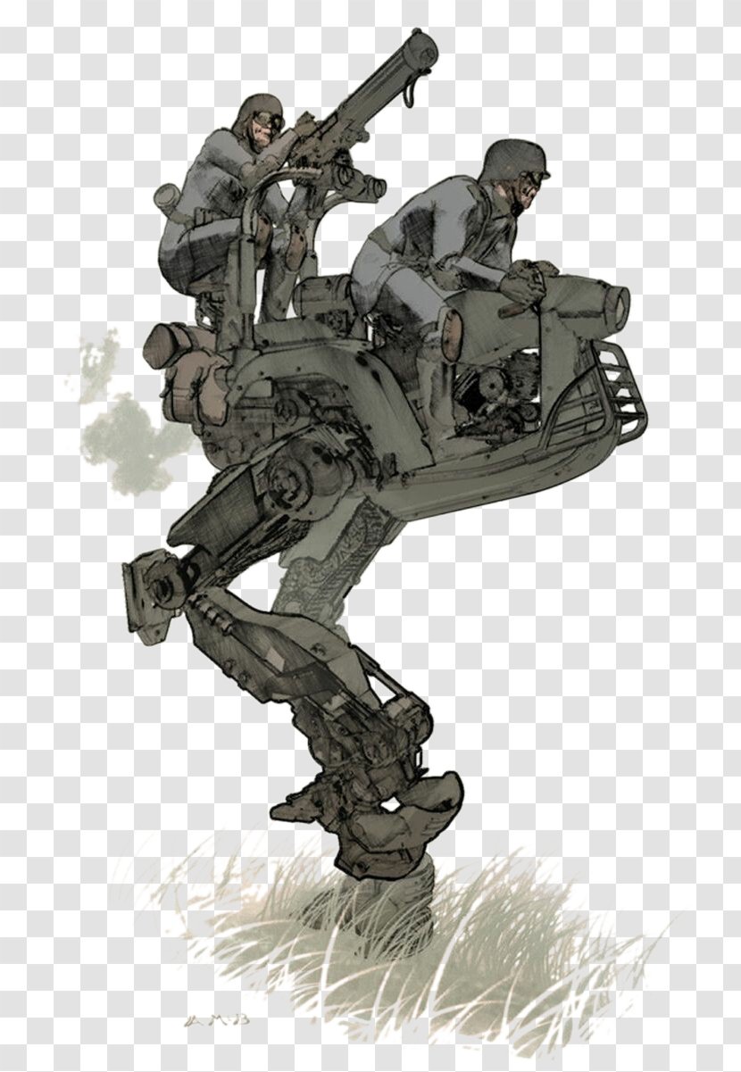 Robot Cyborg Concept Art Mecha Illustration - Military Organization - Operation Of The Warrior Transparent PNG