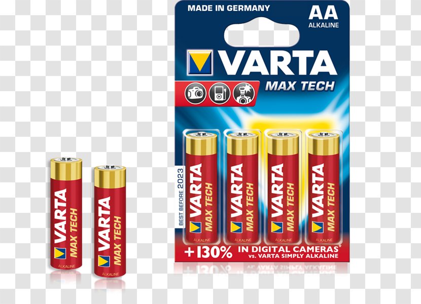 AAA Battery Alkaline Electric VARTA - Aa Transparent PNG