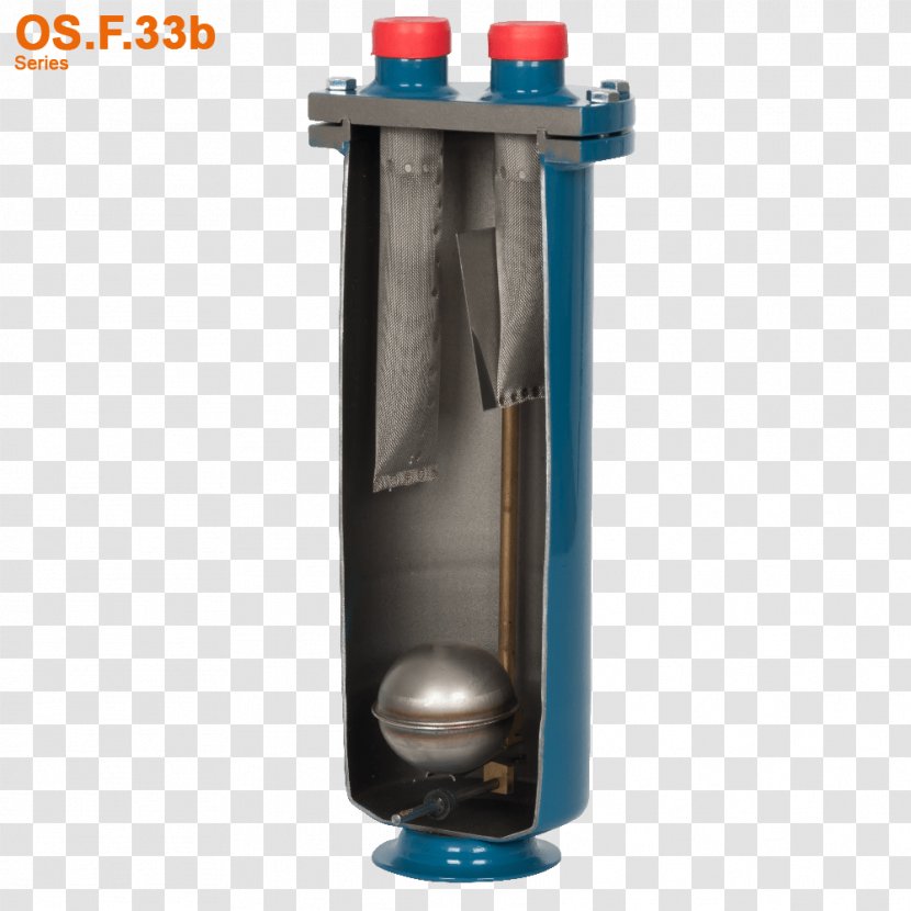Cobalt Blue Cylinder - Separator Transparent PNG