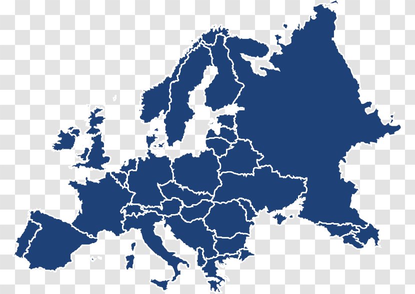 European Union Vector Map Transparent PNG