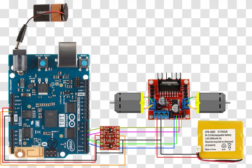 Microcontroller Electronics Arduino Remote Controls Hardware Programmer - Flash Memory - Rc Car Transparent PNG