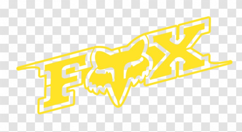 Fox Racing Decal Logo Clothing Brand - Motocross - Motorcross Transparent PNG