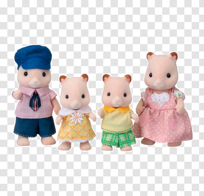 Hamster Sylvanian Families Family Bear Felidae - Figurine Transparent PNG