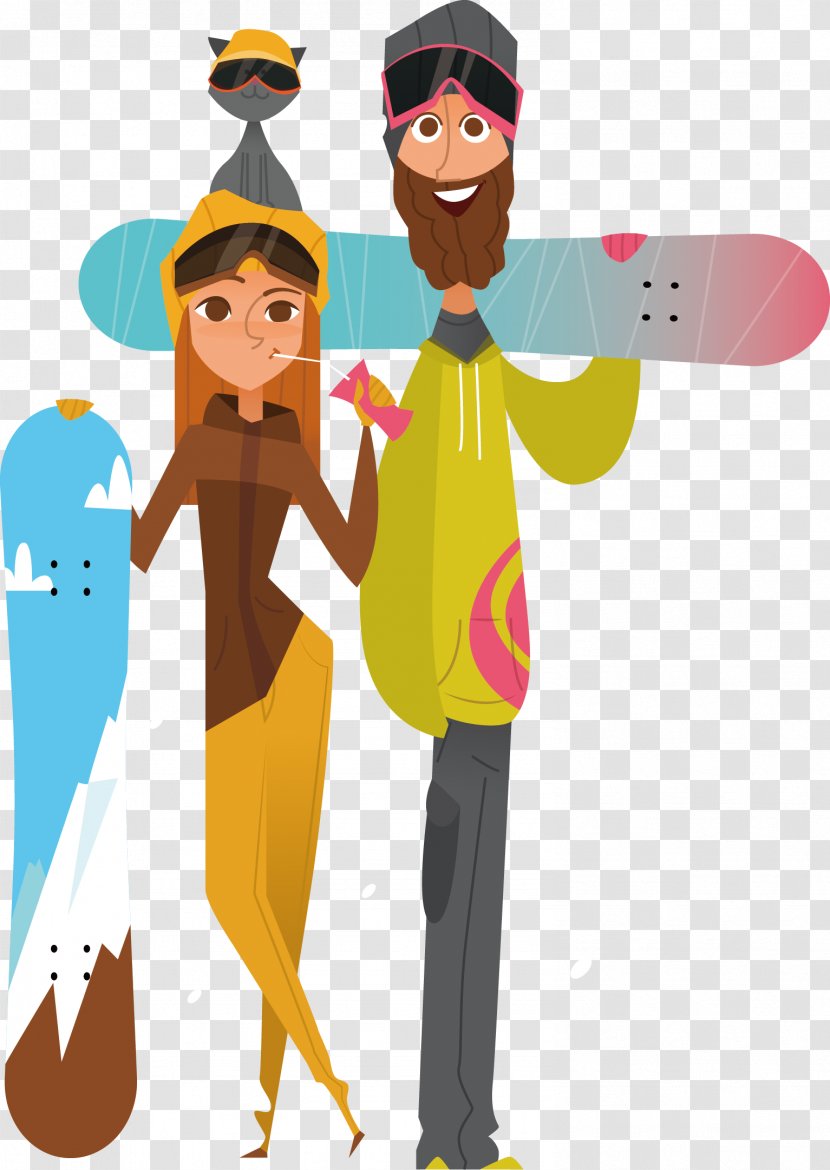Vector Graphics Cartoon Illustration Image Design - Stock Photography - Couples Transparent PNG