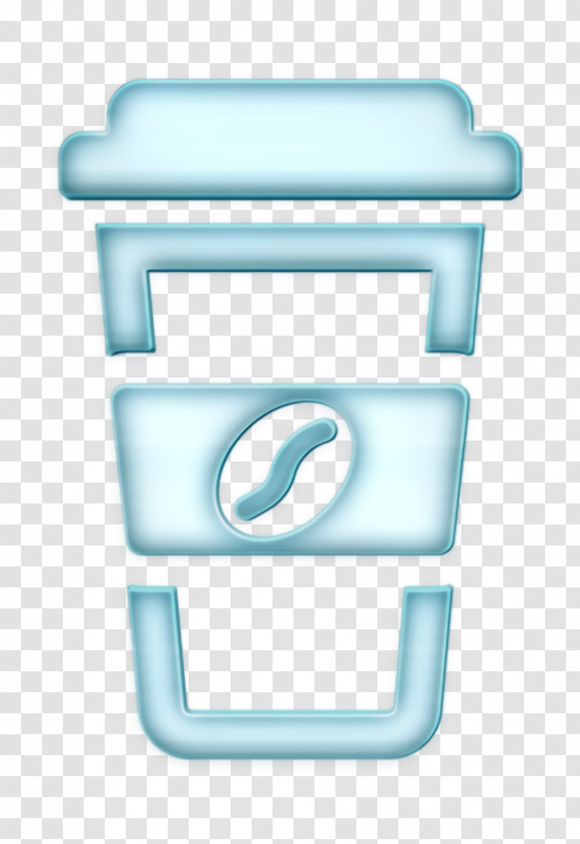 Coffee To Go Icon Food Icon Shopping Mall Icon Transparent PNG