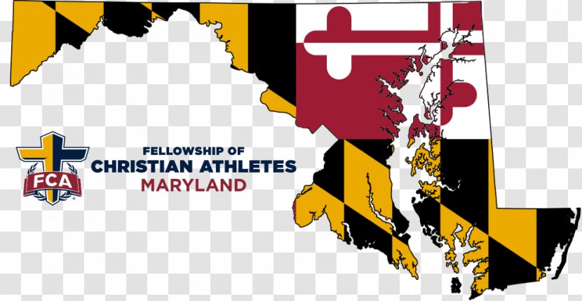 Germantown Flag Of Maryland State Business For Responsive Government - Yellow - Fellowship Banquet Transparent PNG