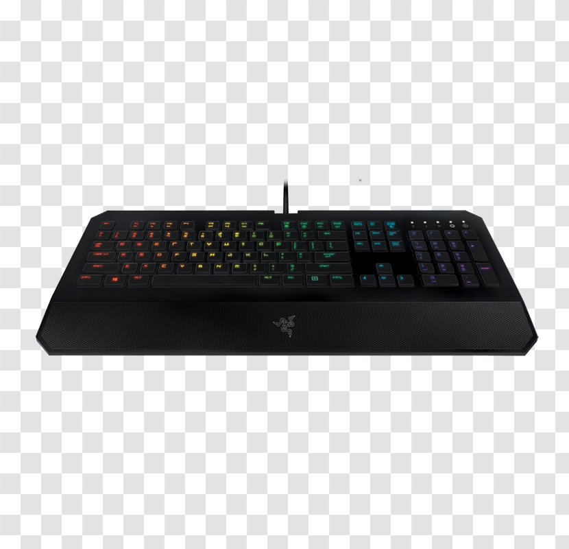 Computer Keyboard Razer DeathStalker Chroma Gaming Keypad Mouse - Laptop Part Transparent PNG