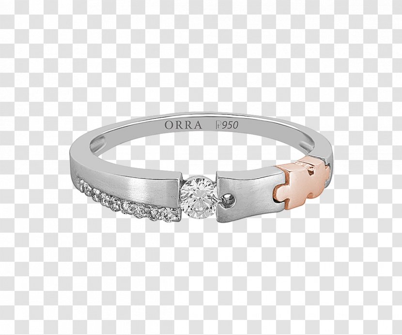 Engagement Ring Platinum Diamond Bracelet Transparent PNG