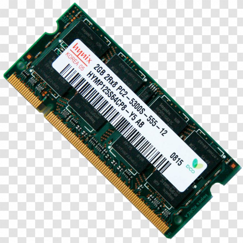 Laptop SO-DIMM DDR2 SDRAM DDR3 - Read Only Memory Transparent PNG