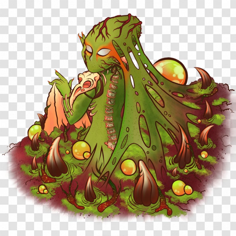 Illustration Graphics Vegetable Fruit Leaf - Mythical Creature - Alchemy Bubble Transparent PNG