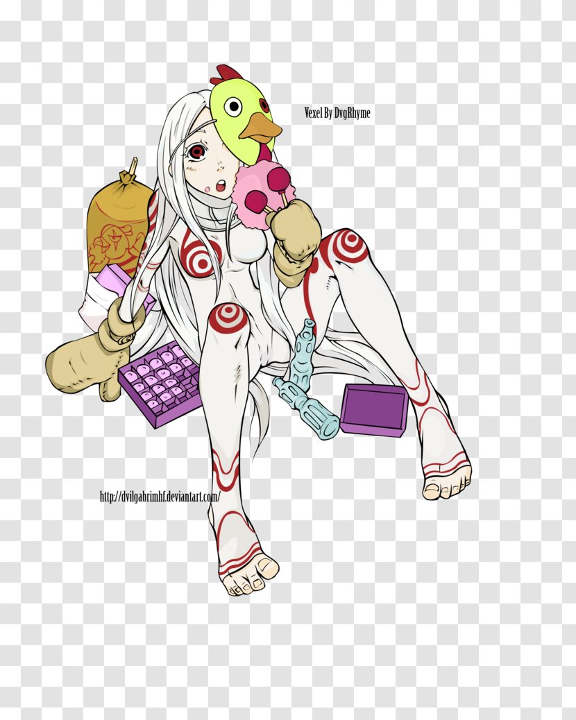 Mammal Cartoon Finger Clothing - Frame - Deadman Wonderland Transparent PNG