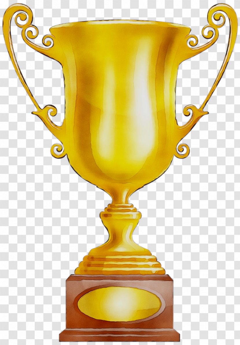 Trophy Clip Art Image Competition - Yellow - Victory Transparent PNG