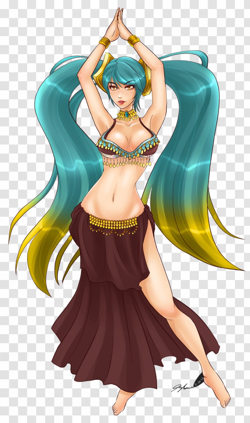 League Of Legends Belly Dance Drawing Art - Flower Transparent PNG