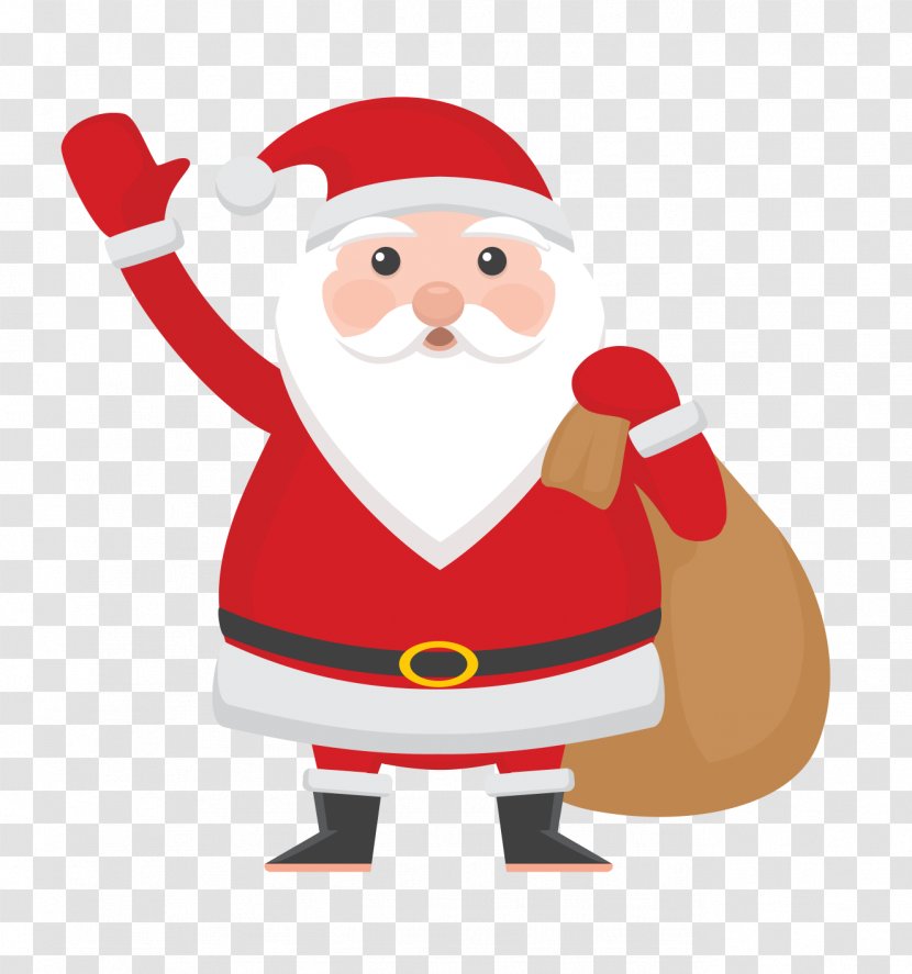 Santa Claus Christmas Clip Art - Fictional Character Transparent PNG