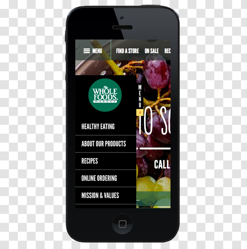 Feature Phone Smartphone Whole Foods Market IPhone Font - Communication Device - App Drawer Transparent PNG