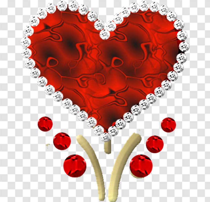 Valentine's Day Red Diamonds - Love - Diamond Transparent PNG