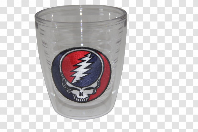 Pint Glass Steal Your Face Iron-on Grateful Dead - Drinkware Transparent PNG