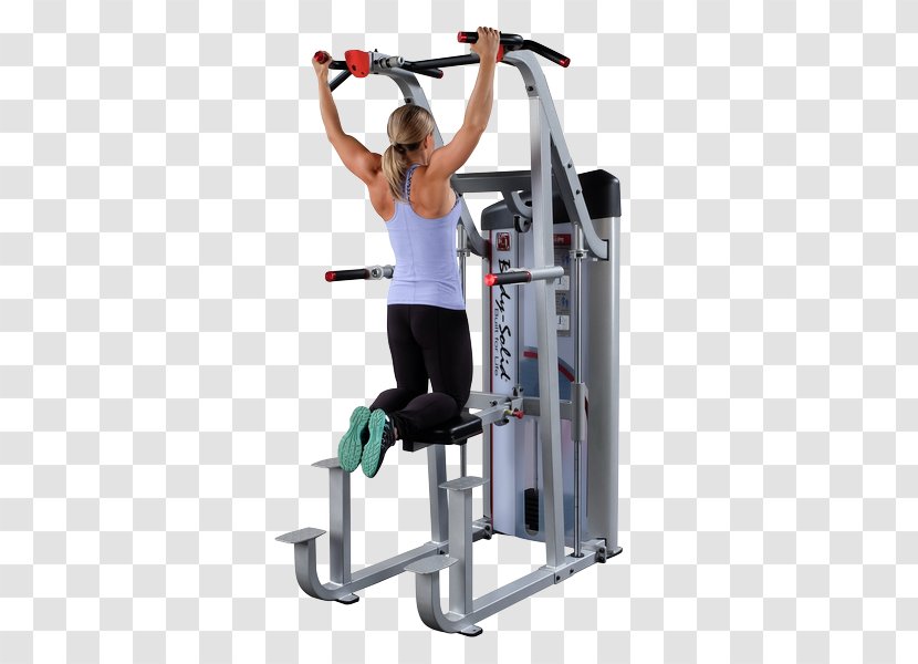 Body Solid Series II Assisted Chin & Dip Machine Pull-up Chin-up Exercise - Joint - Fitness Image Transparent PNG