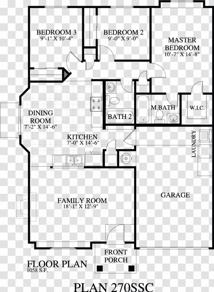 Floor Plan Paper Line White - Structure Transparent PNG