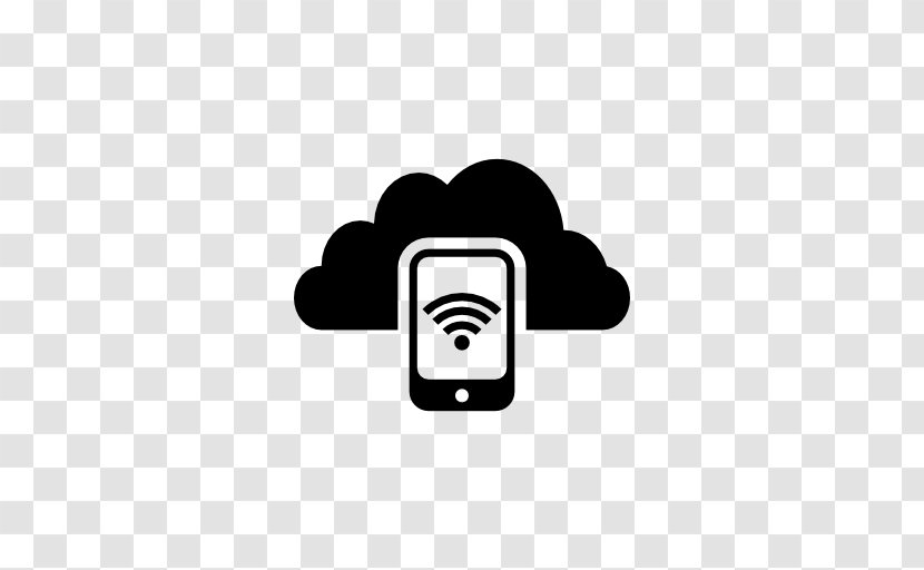 Mobile Phones Cloud Computing Download - Text Transparent PNG