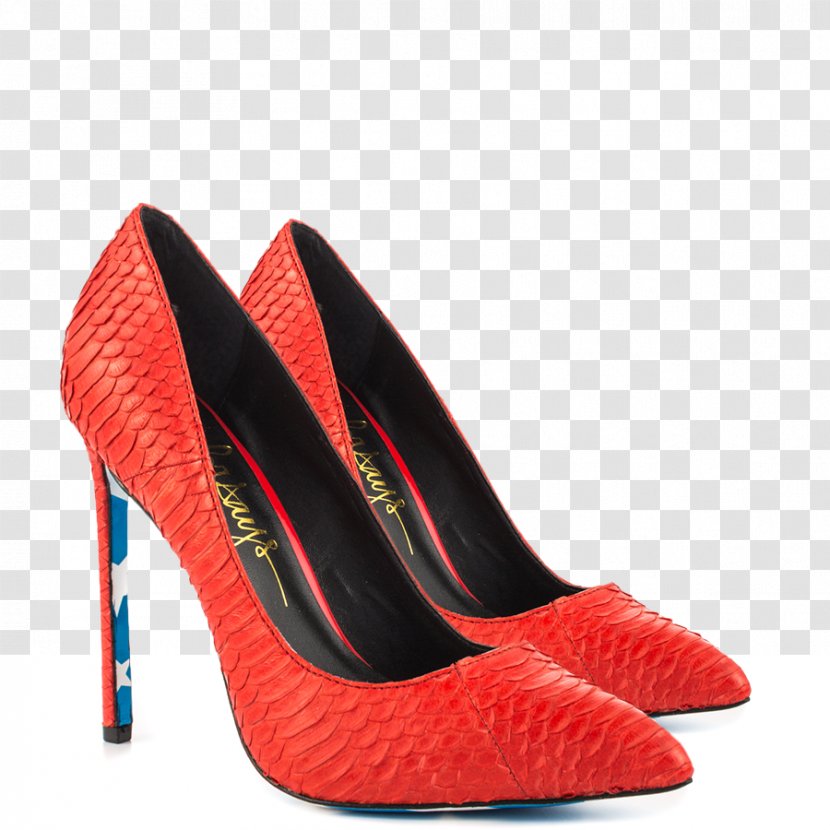 Heel Shoe - Orange - Design Transparent PNG