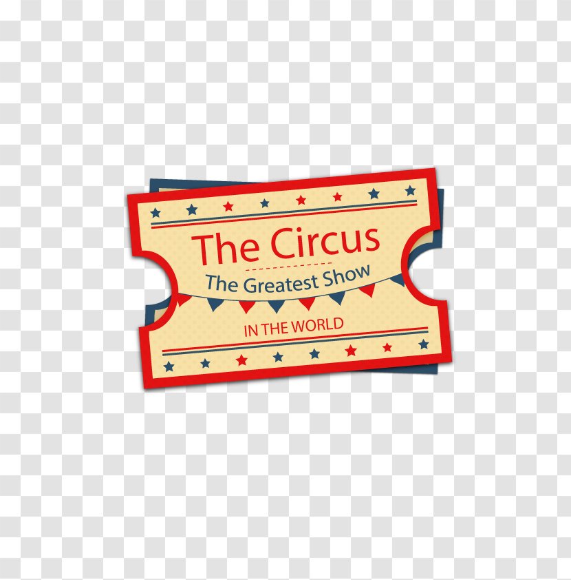 Circus Icon - Material - European And American Retro Tickets Transparent PNG