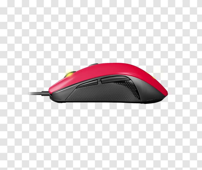 Computer Mouse SteelSeries Rival 100 Gamer Sensor - Peripheral - Forged Steel Transparent PNG