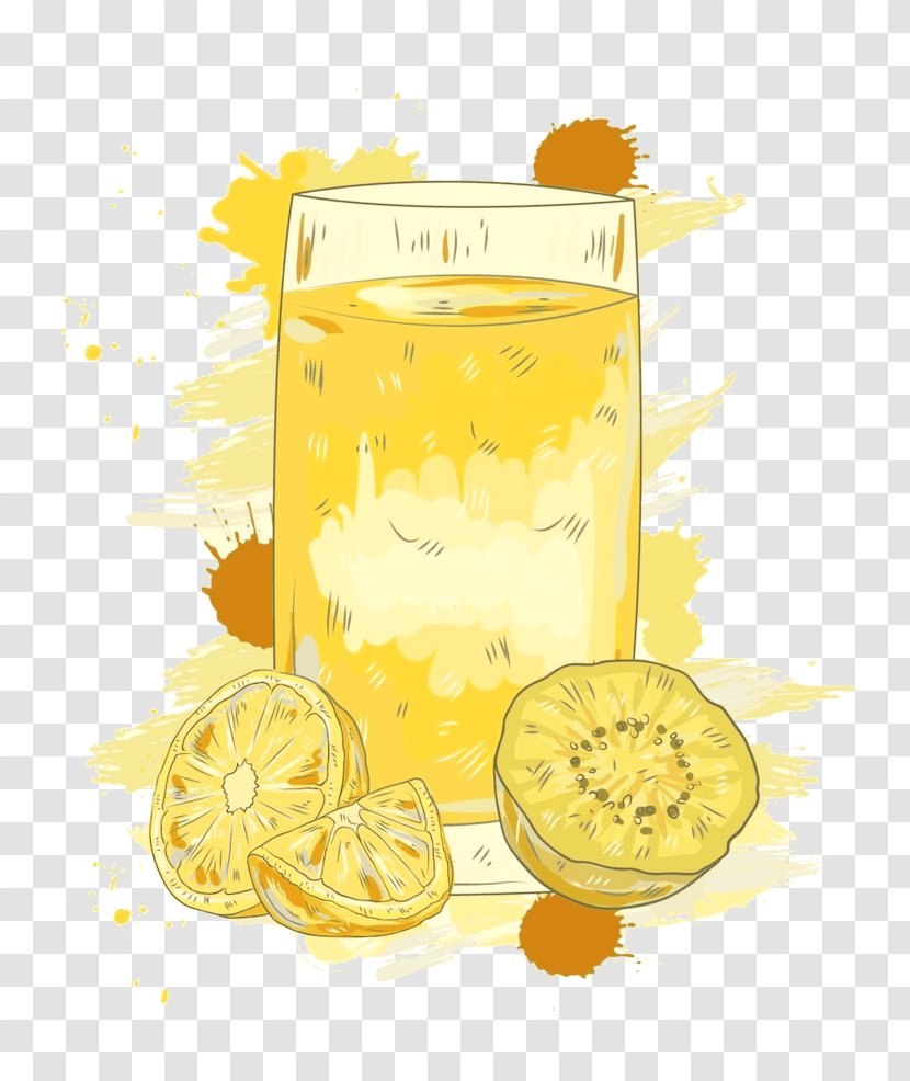 Lemonade Illustration Juice Adobe Photoshop - Rgb Color Model - Lemon Background Transparent PNG