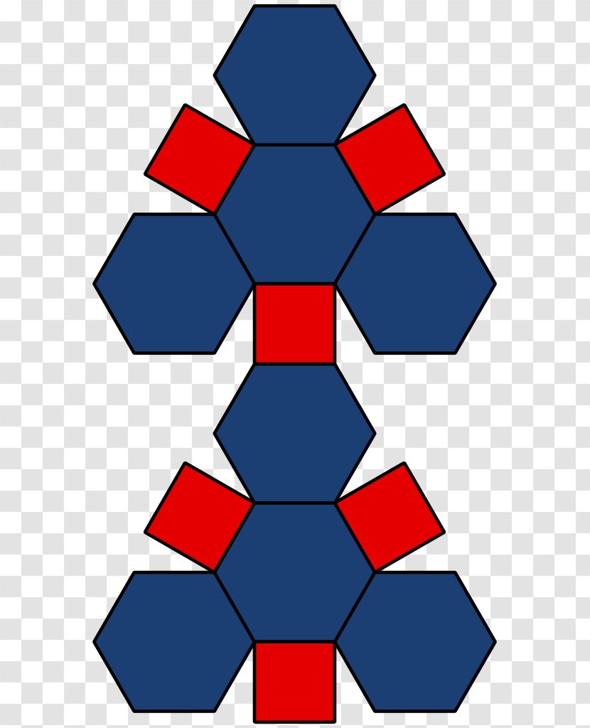 Truncated Octahedron Truncation Hexagon Icosahedron - Area Transparent PNG