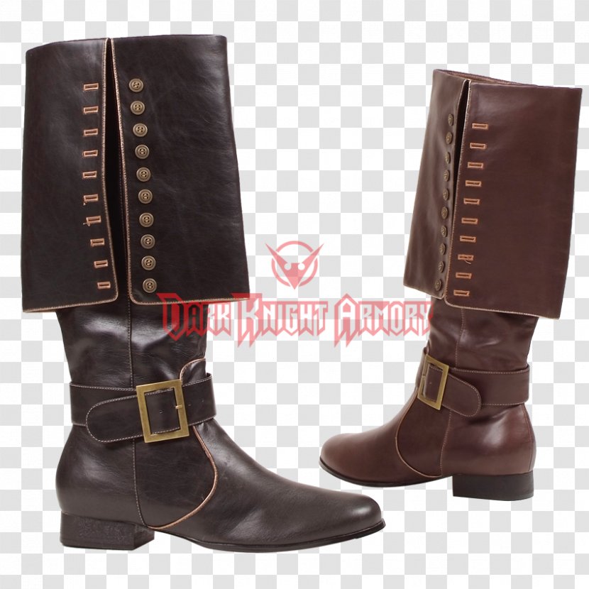 Knee-high Boot Cavalier Boots Shoe Footwear - Clothing - Pirate Transparent PNG