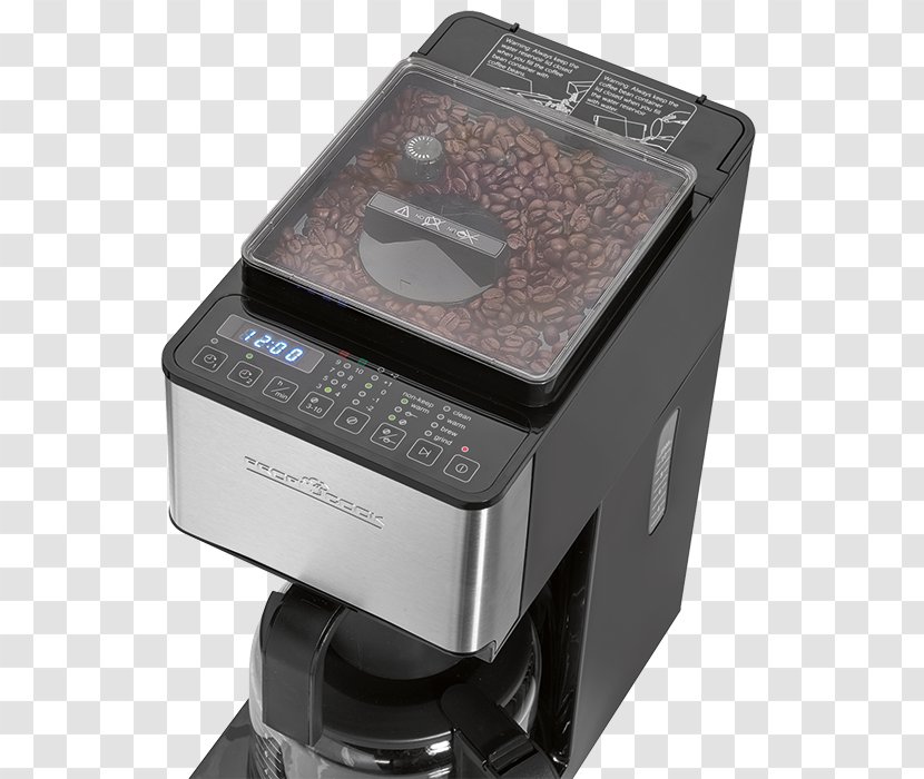 Coffeemaker Proficook Cafetière Avec Moulin à Café PC-KA 1138 1,25 L 900 W Burr Mill - Espresso Machines - Coffee Transparent PNG