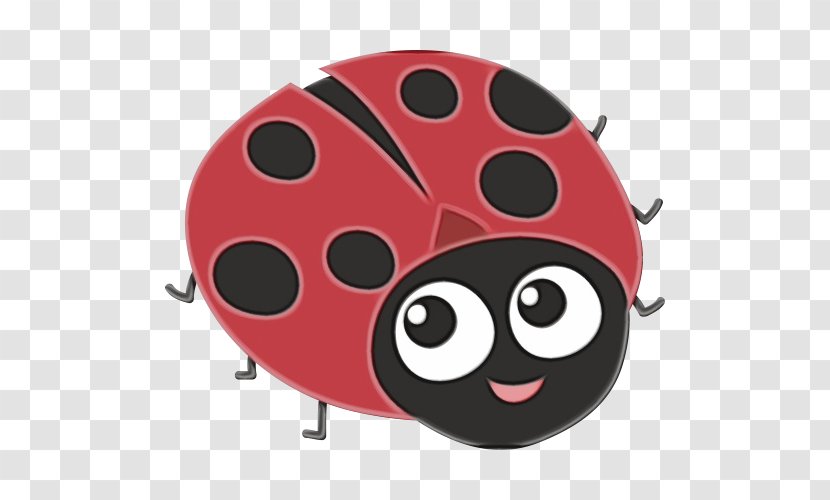 Ladybug - Wet Ink - Beetle Insect Transparent PNG