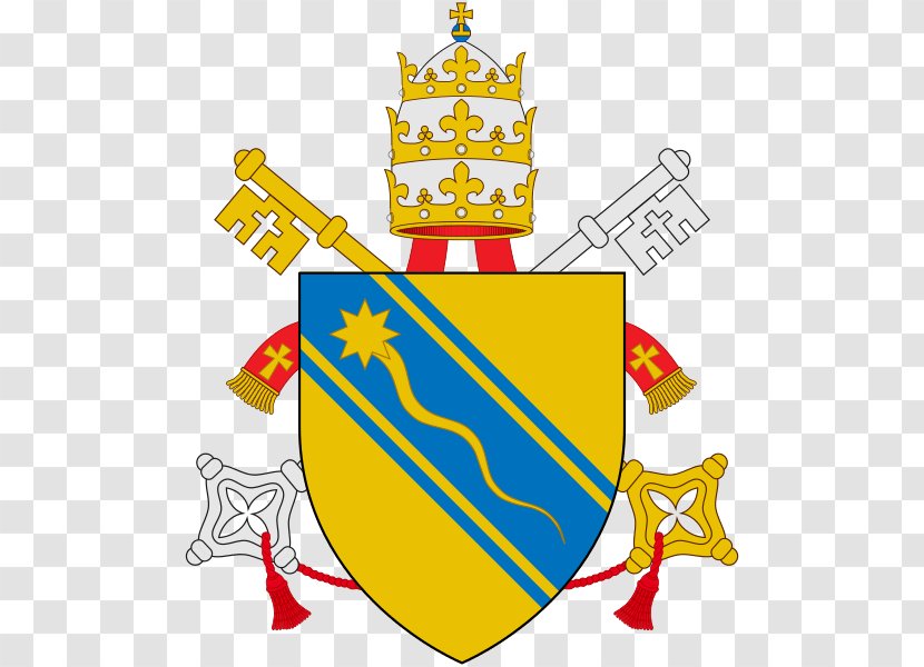 Papal Coats Of Arms Escutcheon Pope Wikipedia Bishop - Military Rank - Pius Vii Transparent PNG