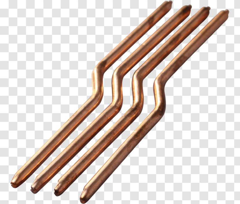 Copper Heat Pipe Sink Extrusion Transparent PNG