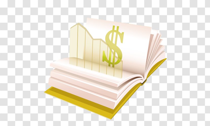 Cost Accounting Accountant - Yellow - Cartoon Book Transparent PNG