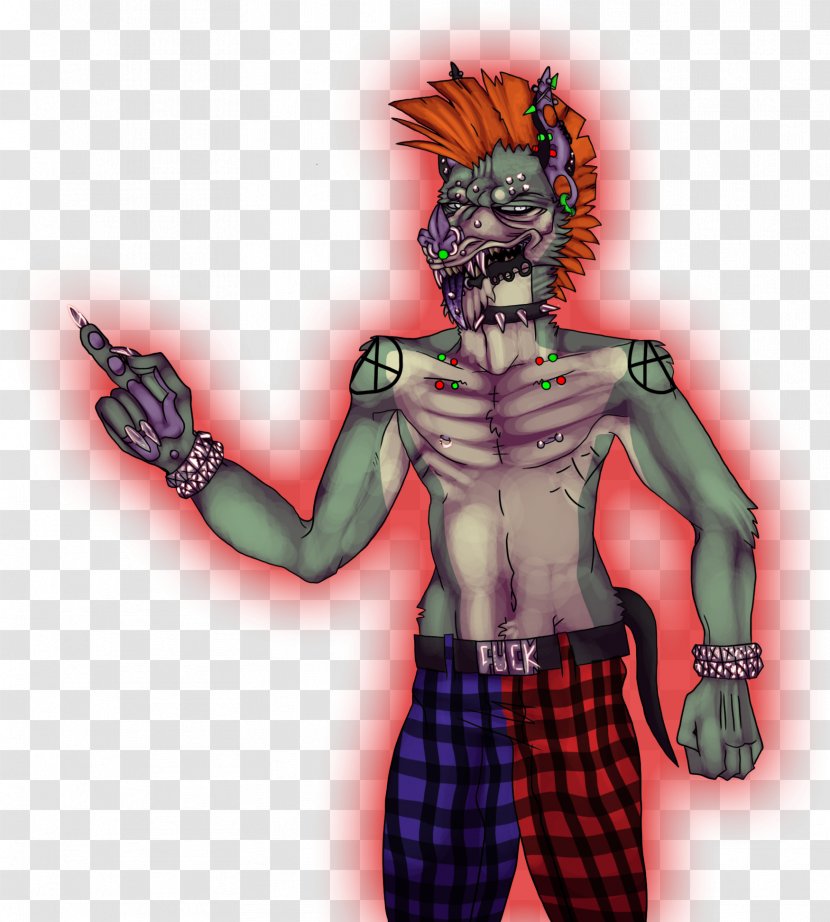 Demon Tartan Homo Sapiens Legendary Creature - Supervillain Transparent PNG