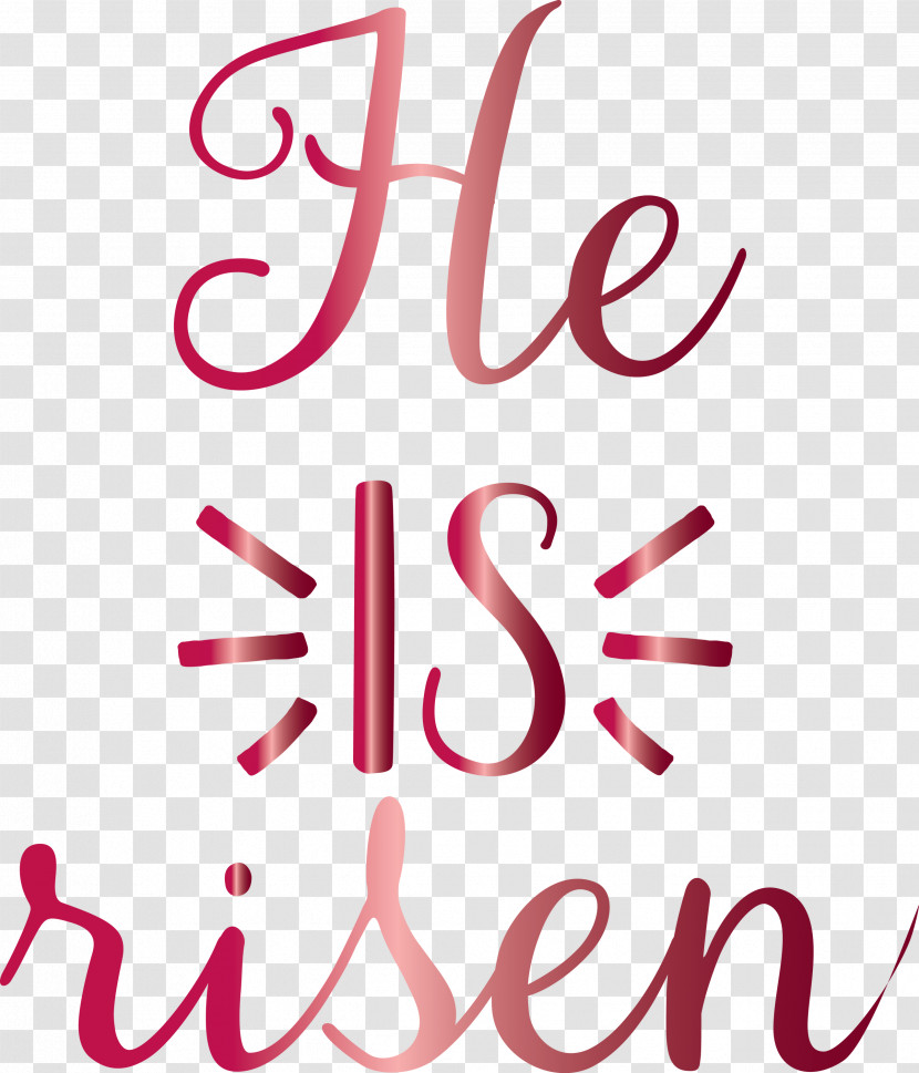 He Is Risen Jesus Transparent PNG