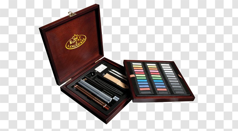 Royal Brush Premier Box Set Pastel Pencil Rsetpas & Langnickel Deluxe Sketching Artist Drawing - Charcoal Pastels Supplies Transparent PNG