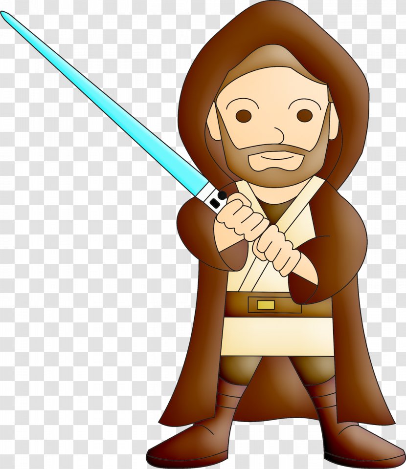 Obi-Wan Kenobi Chewbacca Star Wars Clip Art - Thumb Transparent PNG