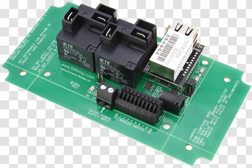 Microcontroller Electronics Relay Electronic Component Power Converters - Network Cards Adapters - Interface Controller Transparent PNG