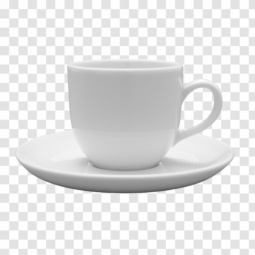 Coffee Cup Espresso Ristretto Saucer Porcelain - Mug Transparent PNG