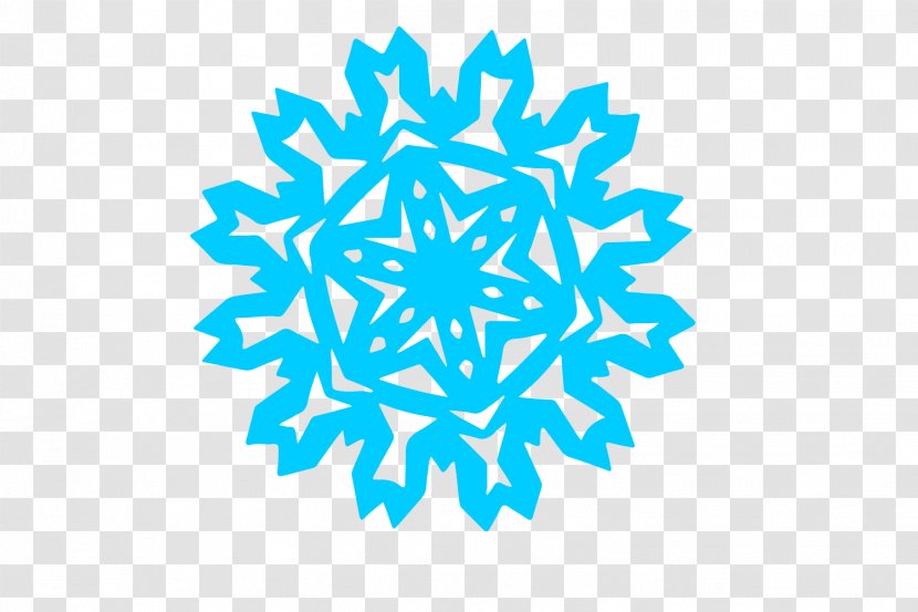 Snowflake Cutout Style. - Symbol - Symmetry Transparent PNG