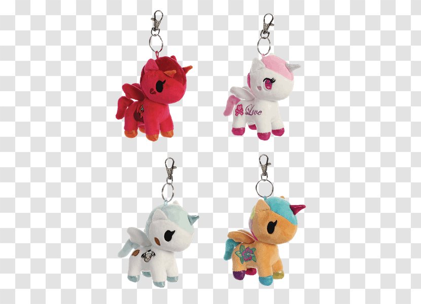 Stuffed Animals & Cuddly Toys Tokidoki Key Chains Plush - Bag - Unicorn Keychain Transparent PNG