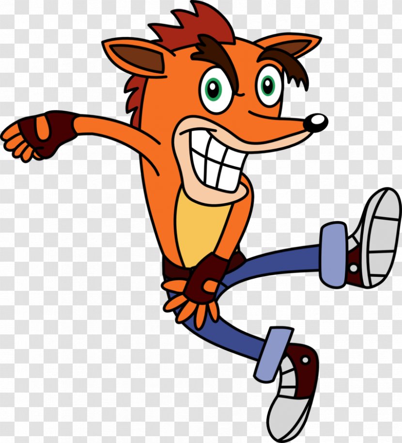 DeviantArt Work Of Art Clip - Artwork - Crash Bandicoot Transparent PNG