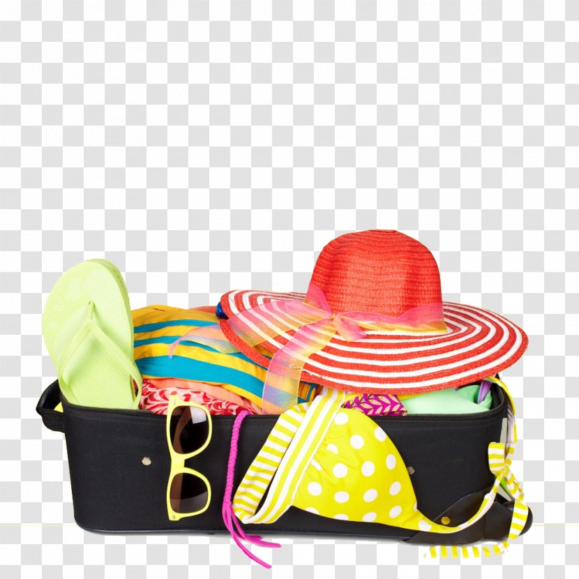 Suitcase Travel Hat - Coin Purse - Suitcases And Buckle Clip Free HD Transparent PNG