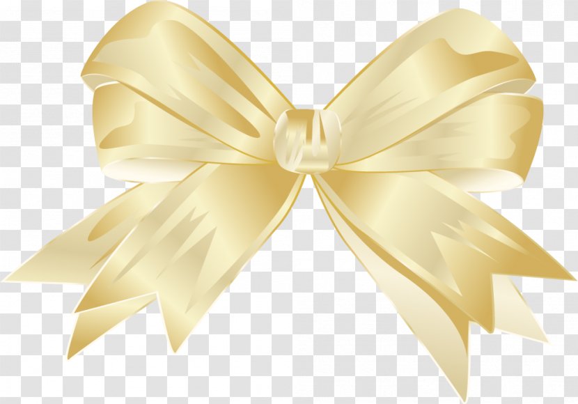 Yellow Bow Tie - Beautiful Transparent PNG