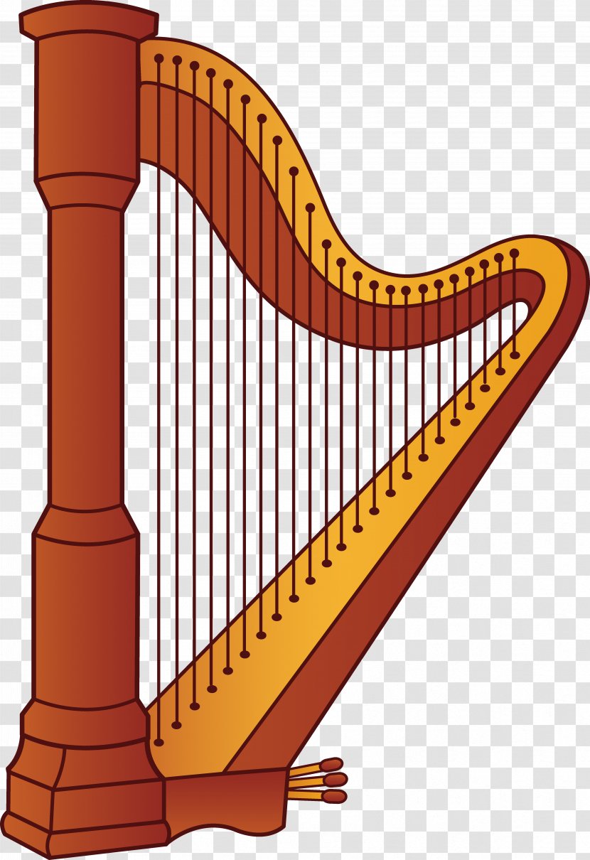 Harp Clip Art - Tree Transparent PNG