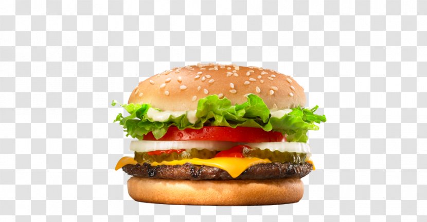 Whopper Hamburger Cheeseburger Fast Food French Fries - Burger King Transparent PNG