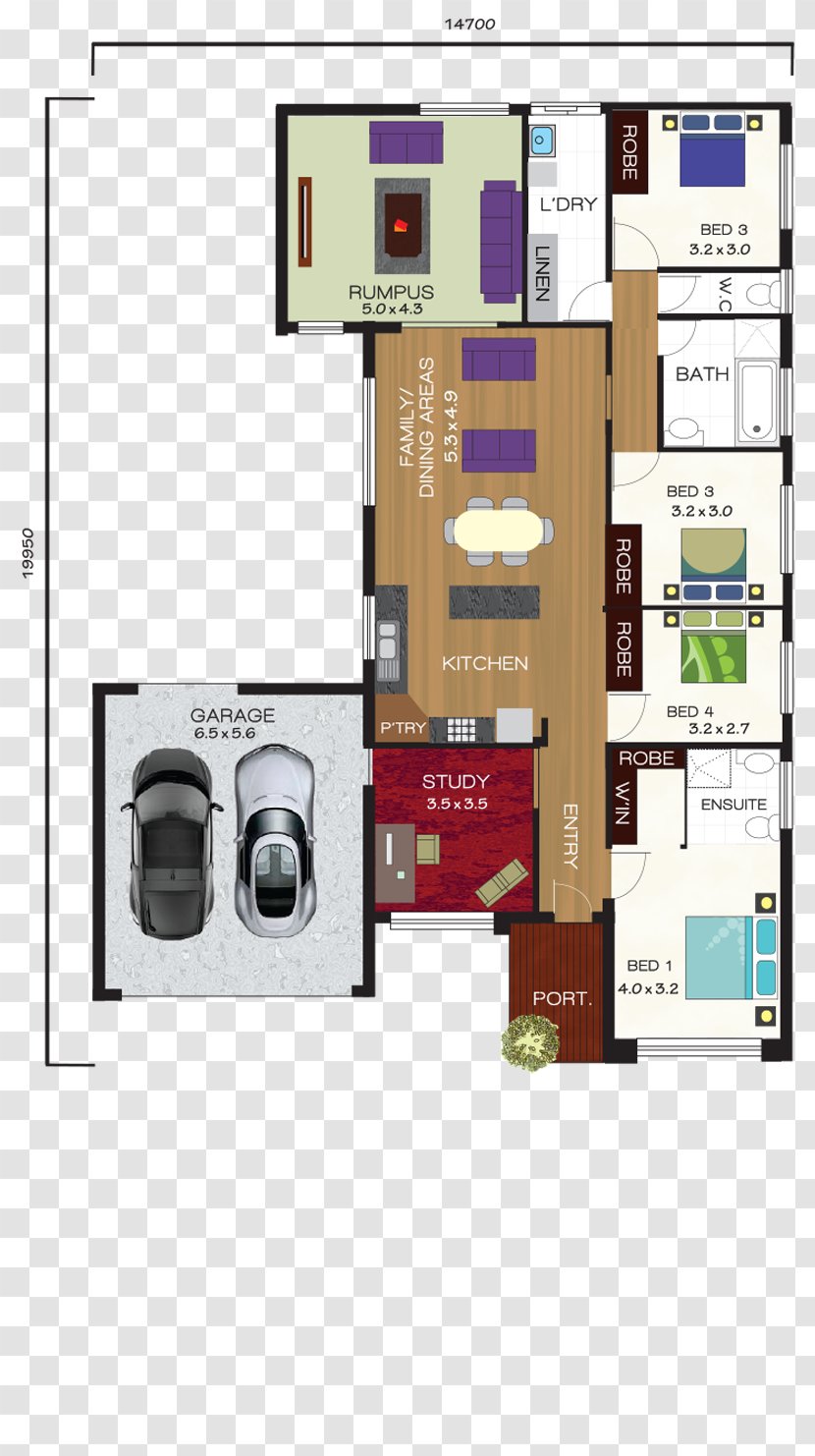 Floor Plan House Business - Market Transparent PNG